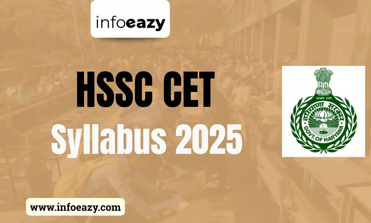 HSSC CET Syllabus 2025